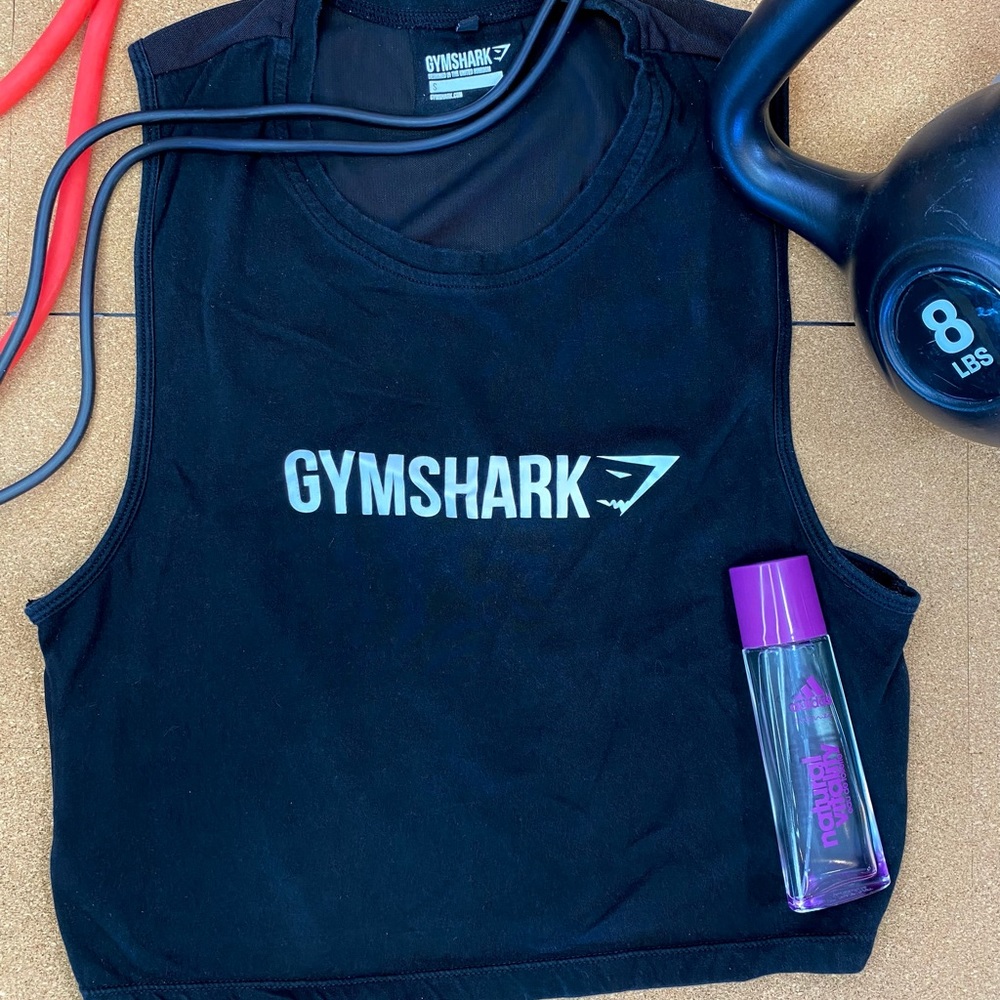 Gym Shark training crop tank top